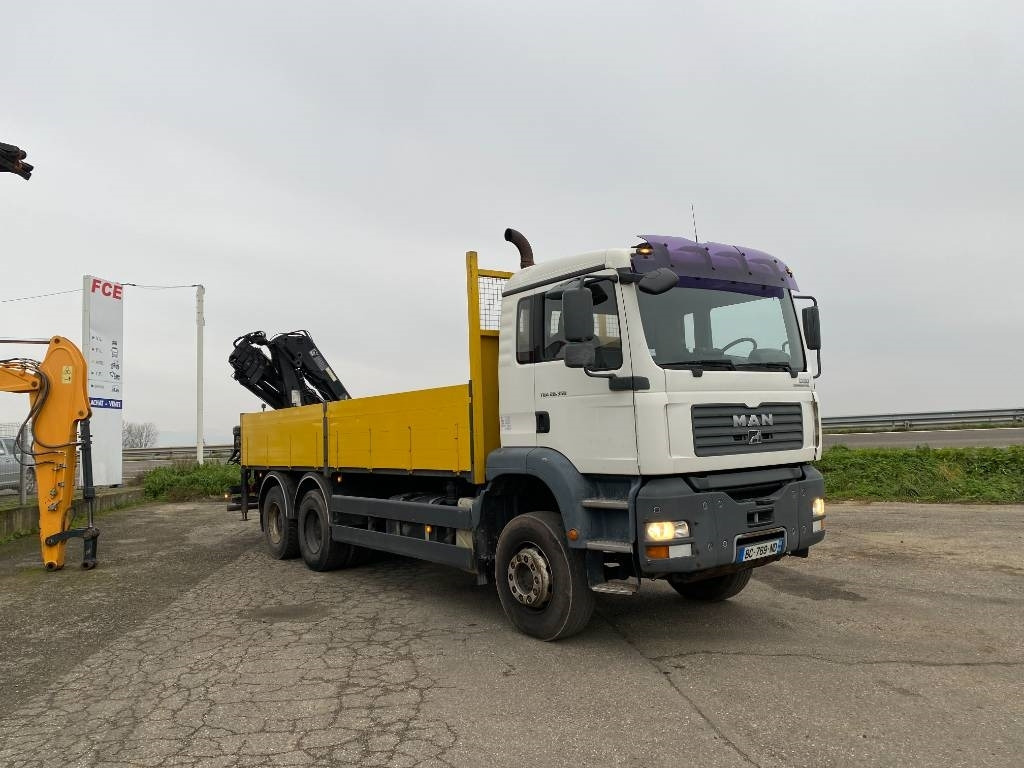 MAN TGA 36.350 /HIAB 166E4 Non Accidenté - شاحنات مسطحة: صورة 4 MAN TGA 36.350 /HIAB 166E4 Non Accidenté - شاحنات مسطحة: صورة 4
