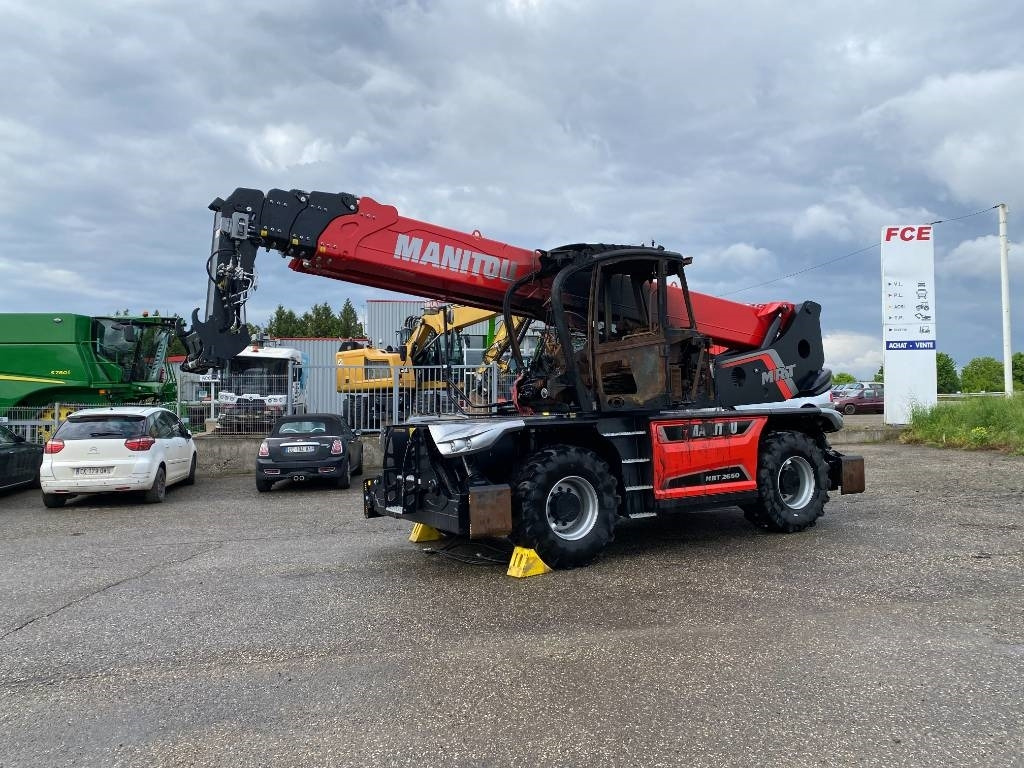 Manitou MRT 2660/360-160Y-ST5/S1 1er Main endommagé - رافعة تلسكوبية: صورة 2 Manitou MRT 2660/360-160Y-ST5/S1 1er Main endommagé - رافعة تلسكوبية: صورة 2