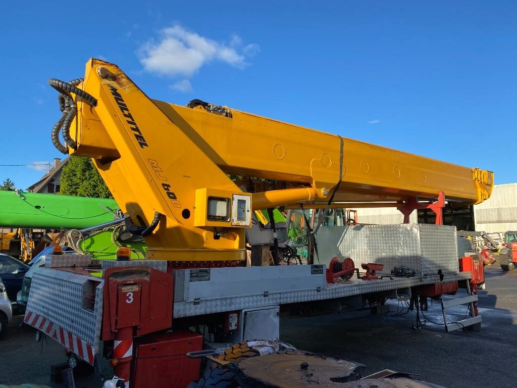Multitel MJ 600 - منصة تلسكوبية محمولة على شاحنة: صورة 2 Multitel MJ 600 - منصة تلسكوبية محمولة على شاحنة: صورة 2