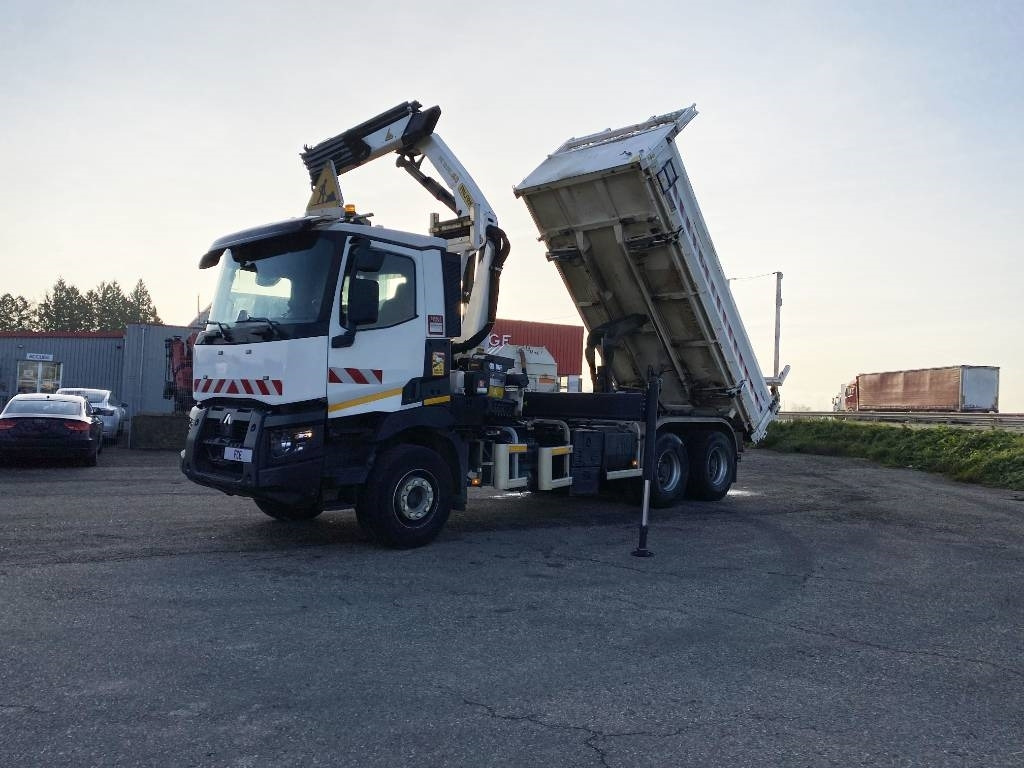 Renault C430 Dti11-Palfinger PK19.001/Tri-Benne endommagé - شاحنة قلاب: صورة 2 Renault C430 Dti11-Palfinger PK19.001/Tri-Benne endommagé - شاحنة قلاب: صورة 2