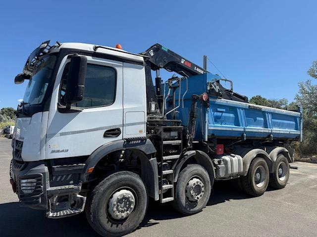 Mercedes AROCS 3243 BI-BENNE GRUE - شاحنة قلاب, شاحنة كرين: صورة 1 Mercedes AROCS 3243 BI-BENNE GRUE - شاحنة قلاب, شاحنة كرين: صورة 1