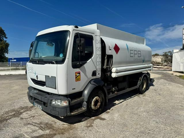 Renault MIDLUM 210 CITERNE MERCERON 11000 L 4 COMPARTIMENTS - شاحنة صهريج: صورة 1 Renault MIDLUM 210 CITERNE MERCERON 11000 L 4 COMPARTIMENTS - شاحنة صهريج: صورة 1