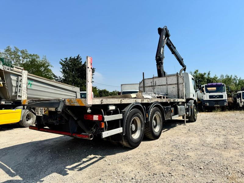 Renault PREMIUM 370 DXI PLATEAU RIDELLES GRUE - شاحنات مسطحة, شاحنة كرين: صورة 5 Renault PREMIUM 370 DXI PLATEAU RIDELLES GRUE - شاحنات مسطحة, شاحنة كرين: صورة 5