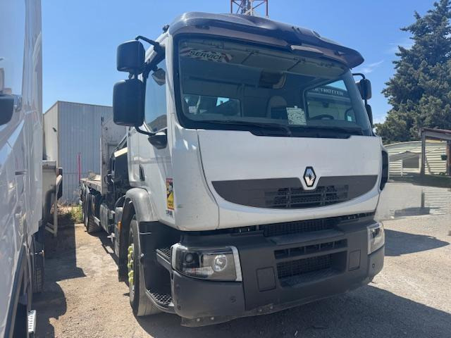 Renault PREMIUM 370 DXI PLATEAU RIDELLES GRUE - شاحنات مسطحة, شاحنة كرين: صورة 2 Renault PREMIUM 370 DXI PLATEAU RIDELLES GRUE - شاحنات مسطحة, شاحنة كرين: صورة 2