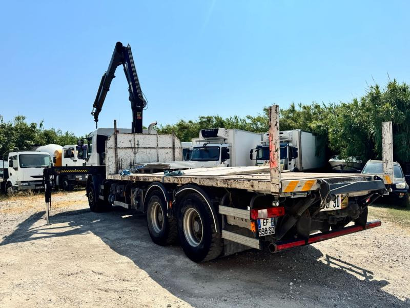 Renault PREMIUM 370 DXI PLATEAU RIDELLES GRUE - شاحنات مسطحة, شاحنة كرين: صورة 3 Renault PREMIUM 370 DXI PLATEAU RIDELLES GRUE - شاحنات مسطحة, شاحنة كرين: صورة 3