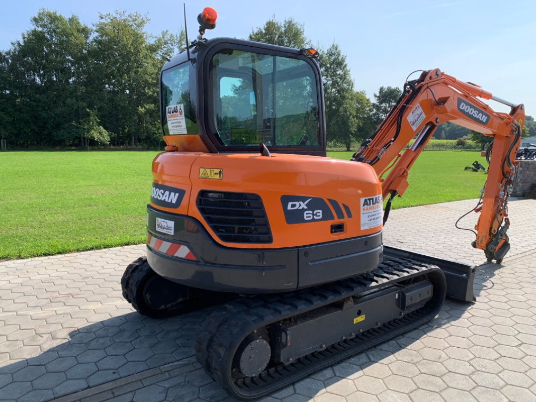 Doosan DX63-3 - حفارة مُصَّغرة: صورة 2 Doosan DX63-3 - حفارة مُصَّغرة: صورة 2