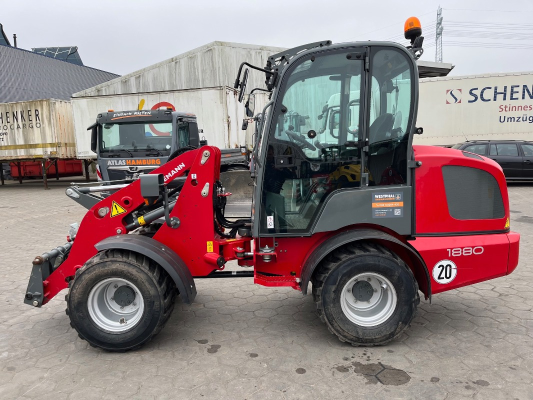 Weidemann WM1880 - اللودر بعجل: صورة 2 Weidemann WM1880 - اللودر بعجل: صورة 2