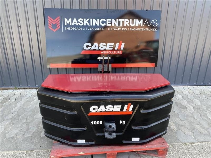 Case IH Frontvægtklods 1000kg - الوزن المعاكس: صورة 1 Case IH Frontvægtklods 1000kg - الوزن المعاكس: صورة 1