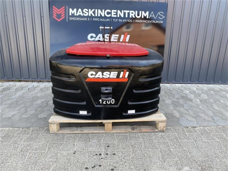 Case IH Frontvægtklods 1200 kg - الوزن المعاكس: صورة 1 Case IH Frontvægtklods 1200 kg - الوزن المعاكس: صورة 1