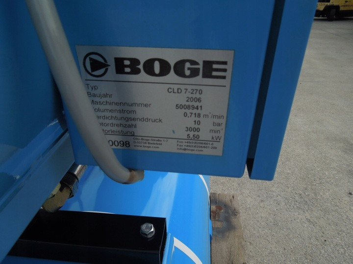 BOGE CLD7-270 CLD7-270 - الضاغط: صورة 3 BOGE CLD7-270 CLD7-270 - الضاغط: صورة 3