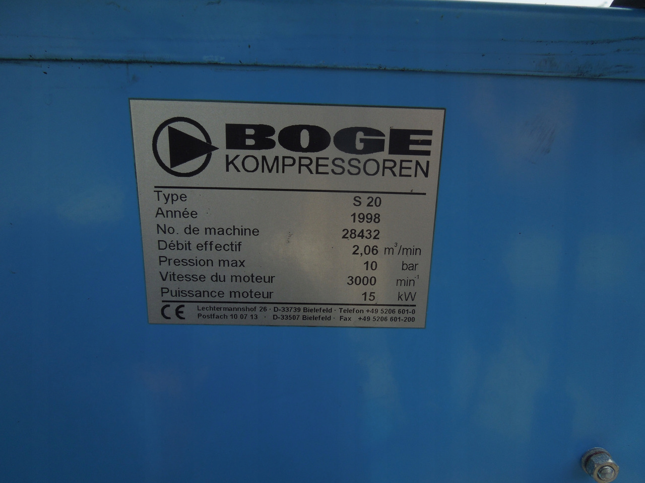 BOGE S20 - الضاغط: صورة 4 BOGE S20 - الضاغط: صورة 4