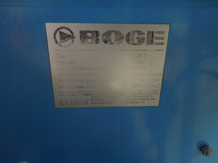 BOGE S29-2 - الضاغط: صورة 3 BOGE S29-2 - الضاغط: صورة 3