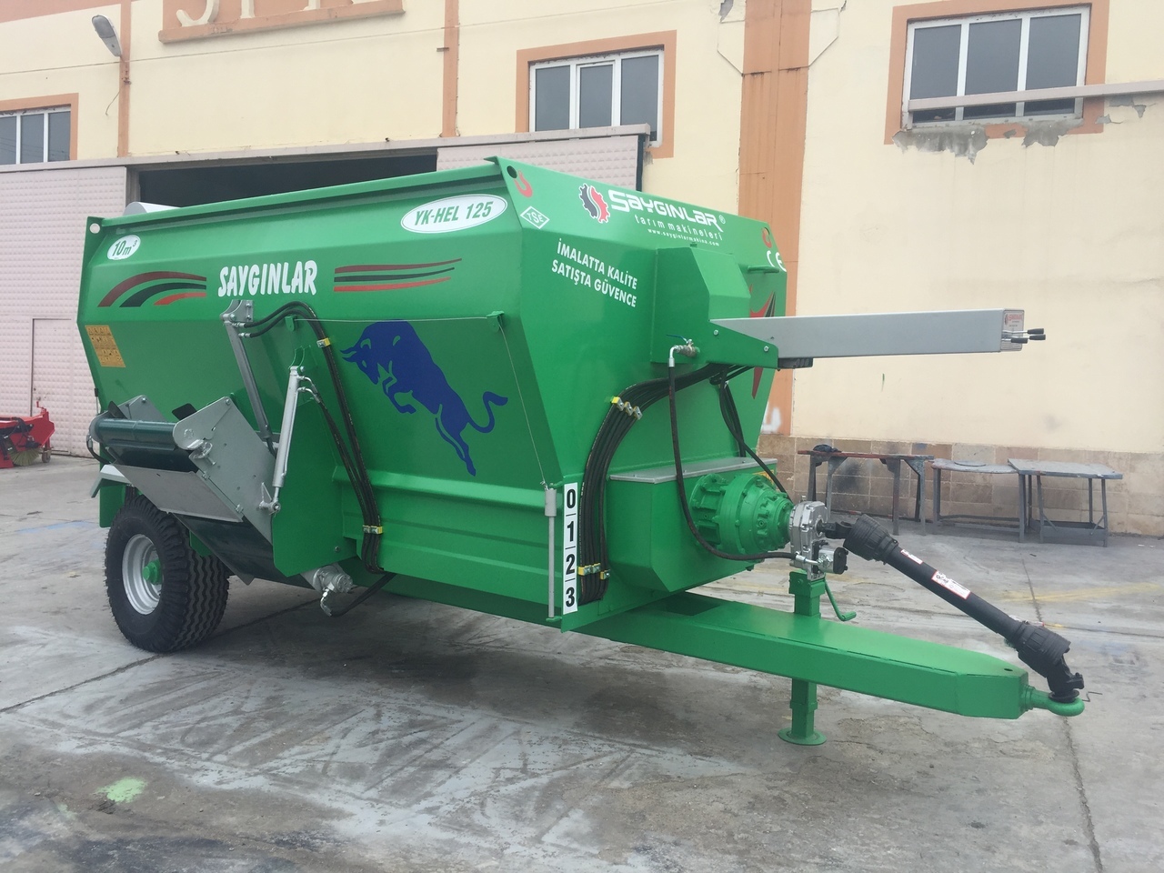 SAYGINLAR - Best Offer - Brand New HORIZANTAL Double Auger - عربة خلط الأعلاف: صورة 1 SAYGINLAR - Best Offer - Brand New HORIZANTAL Double Auger - عربة خلط الأعلاف: صورة 1