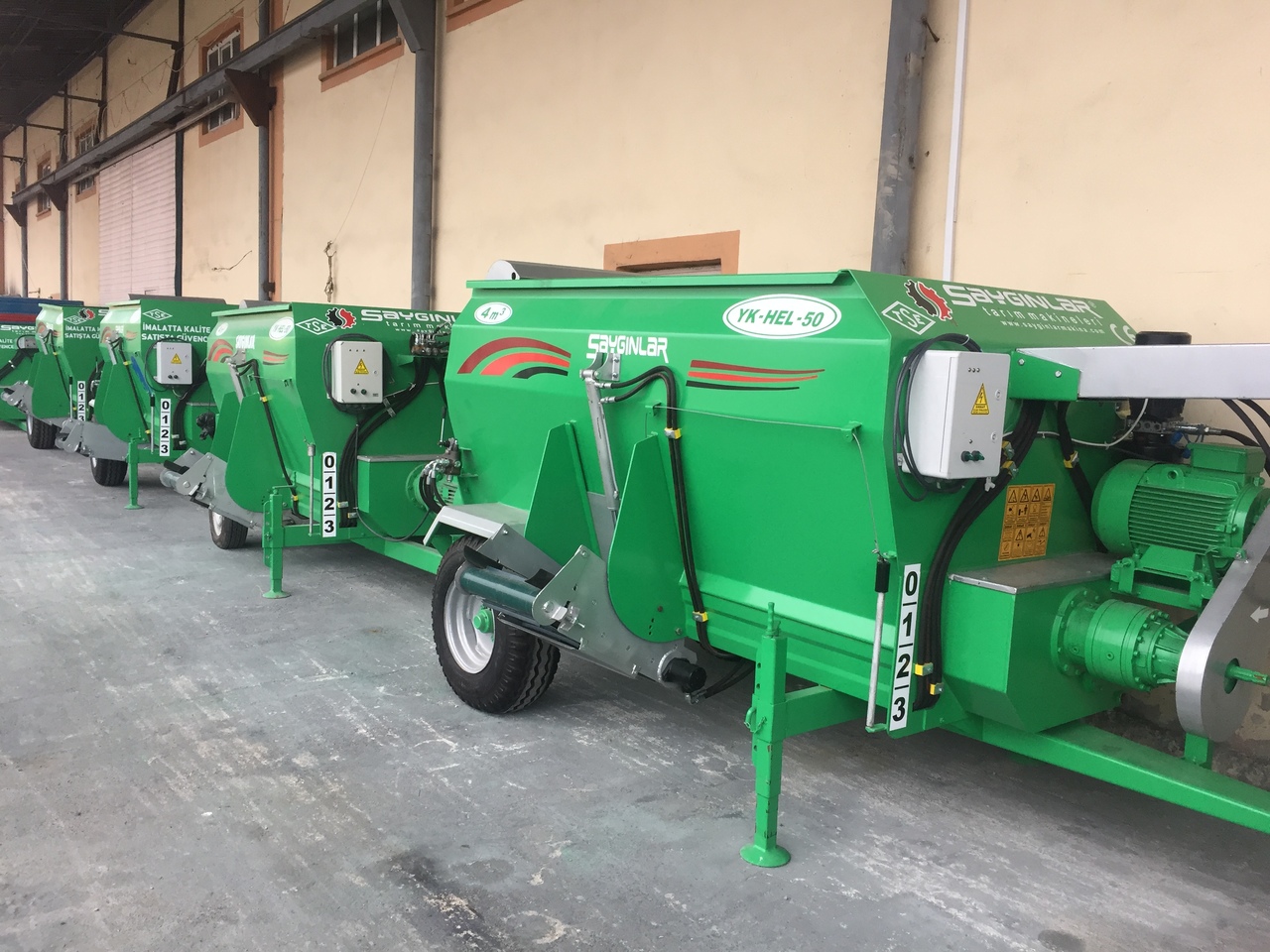 SAYGINLAR - Best Offer - Brand New HORIZANTAL Double Auger - عربة خلط الأعلاف: صورة 2 SAYGINLAR - Best Offer - Brand New HORIZANTAL Double Auger - عربة خلط الأعلاف: صورة 2