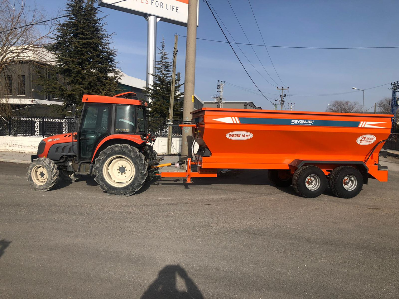 SAYGINLAR GARDEN 10 TON - آلة رش السماد الطبيعي: صورة 5 SAYGINLAR GARDEN 10 TON - آلة رش السماد الطبيعي: صورة 5