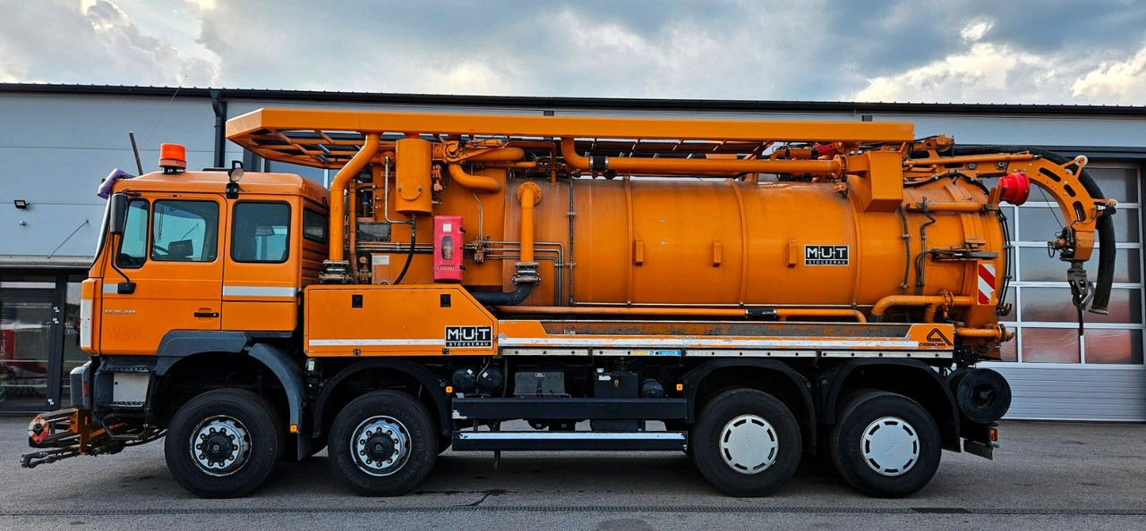 MAN FE35.410 8x6 Assmann Kanalspüler V2A Recycling - شاحنة الشفط: صورة 2 MAN FE35.410 8x6 Assmann Kanalspüler V2A Recycling - شاحنة الشفط: صورة 2