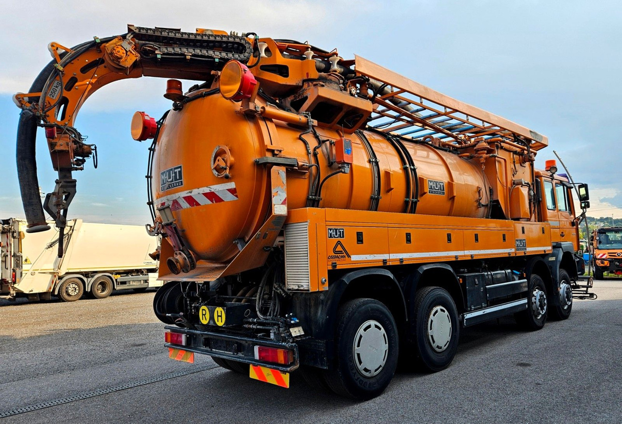MAN FE35.410 8x6 Assmann Kanalspüler V2A Recycling - شاحنة الشفط: صورة 5 MAN FE35.410 8x6 Assmann Kanalspüler V2A Recycling - شاحنة الشفط: صورة 5