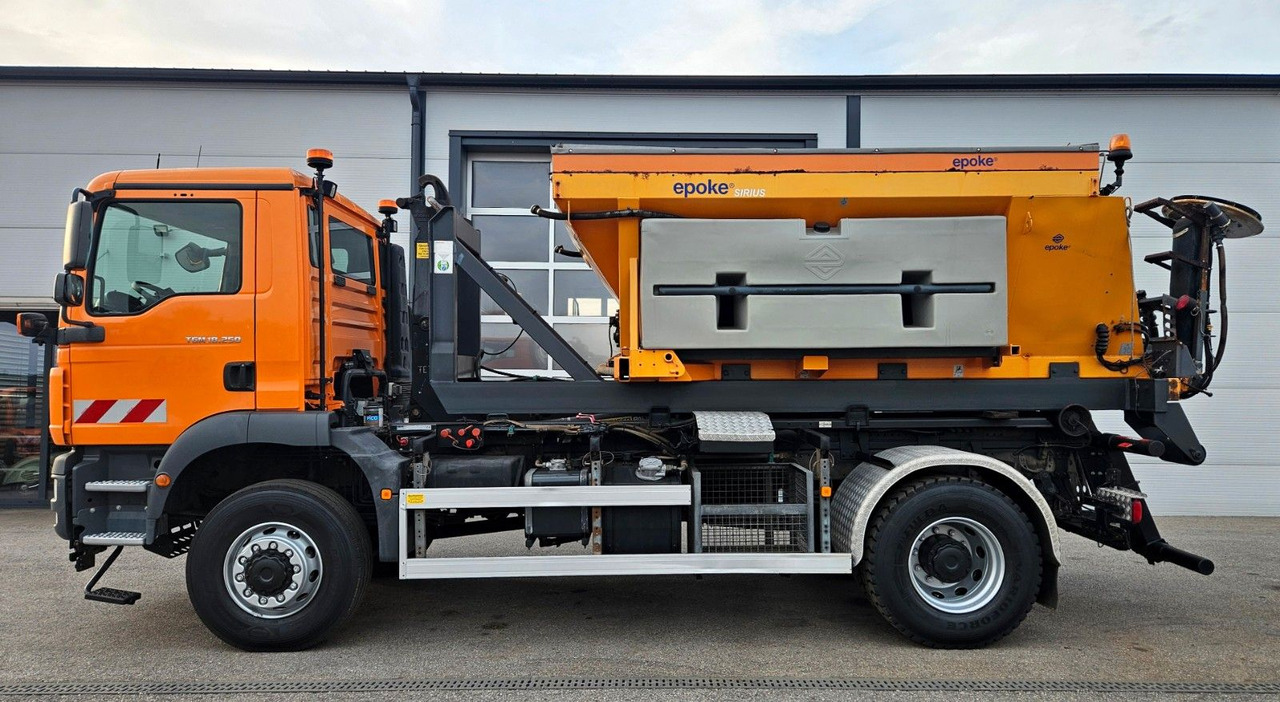 MAN TGM 18.250 4x4 BB EEV Winterdienst - شاحنة ذات خطاف, شاحنة كرين: صورة 2 MAN TGM 18.250 4x4 BB EEV Winterdienst - شاحنة ذات خطاف, شاحنة كرين: صورة 2