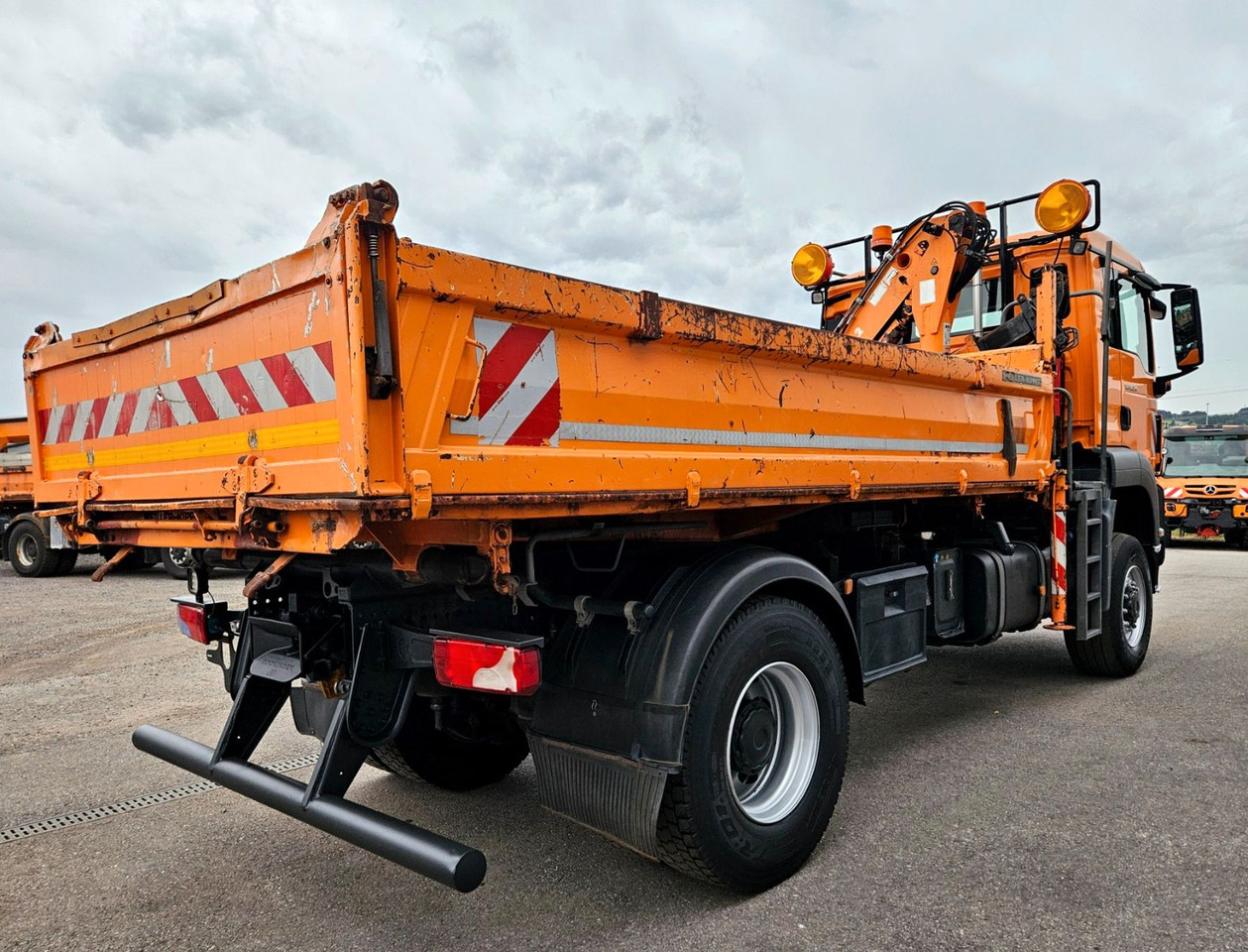 MAN TGS 18.320 4x4 BL Atlas 65.2 Kran Euro5 - شاحنة قلاب, شاحنة كرين: صورة 5 MAN TGS 18.320 4x4 BL Atlas 65.2 Kran Euro5 - شاحنة قلاب, شاحنة كرين: صورة 5