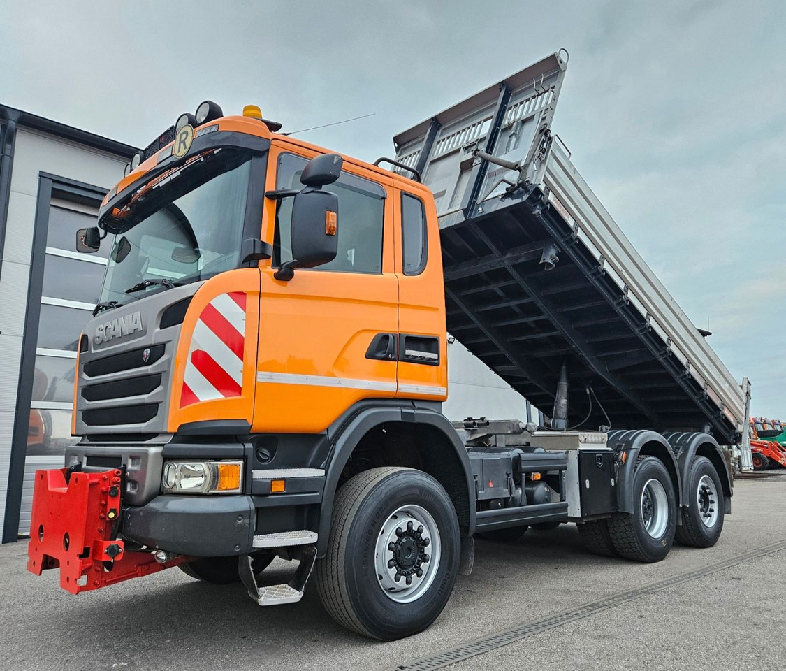Scania G 410 6x4-4 Euro6  Winterdienst - شاحنة قلاب: صورة 1 Scania G 410 6x4-4 Euro6  Winterdienst - شاحنة قلاب: صورة 1