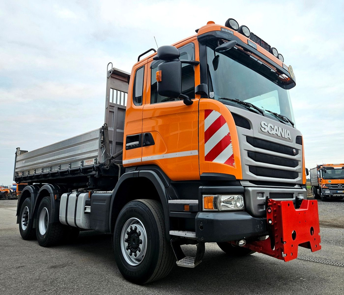 Scania G 410 6x4-4 Euro6  Winterdienst - شاحنة قلاب: صورة 1 Scania G 410 6x4-4 Euro6  Winterdienst - شاحنة قلاب: صورة 1