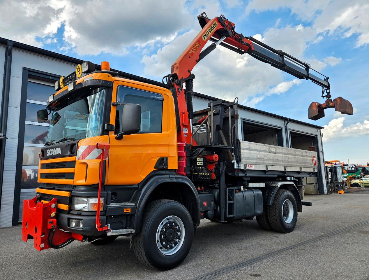 Scania P114 CB 380 4x4 Palfinger PK12502 Kran Funk - شاحنة قلاب, شاحنة كرين: صورة 3 Scania P114 CB 380 4x4 Palfinger PK12502 Kran Funk - شاحنة قلاب, شاحنة كرين: صورة 3