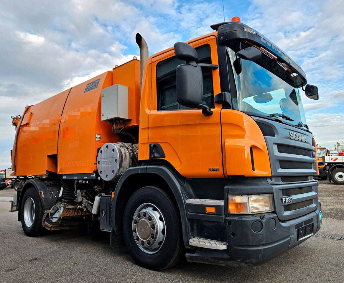 Scania P280 Euro5 MUT 7m3 Hydrostat - سياره كنس شوارع: صورة 1 Scania P280 Euro5 MUT 7m3 Hydrostat - سياره كنس شوارع: صورة 1