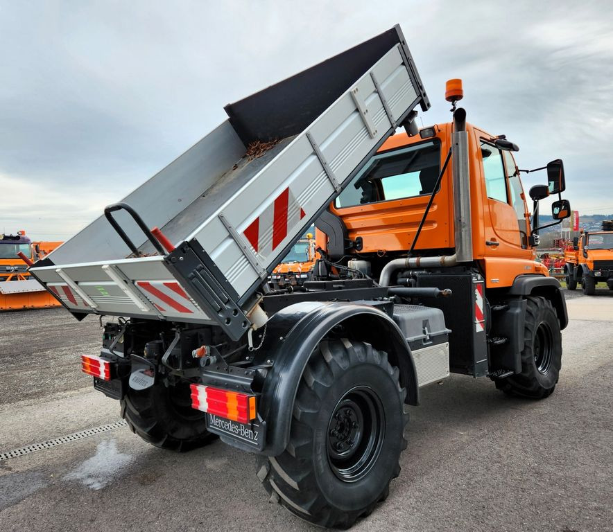 شاحنة قلاب Unimog U300 Agrar Euro5 Hydrostat Variopilot: صورة 16
