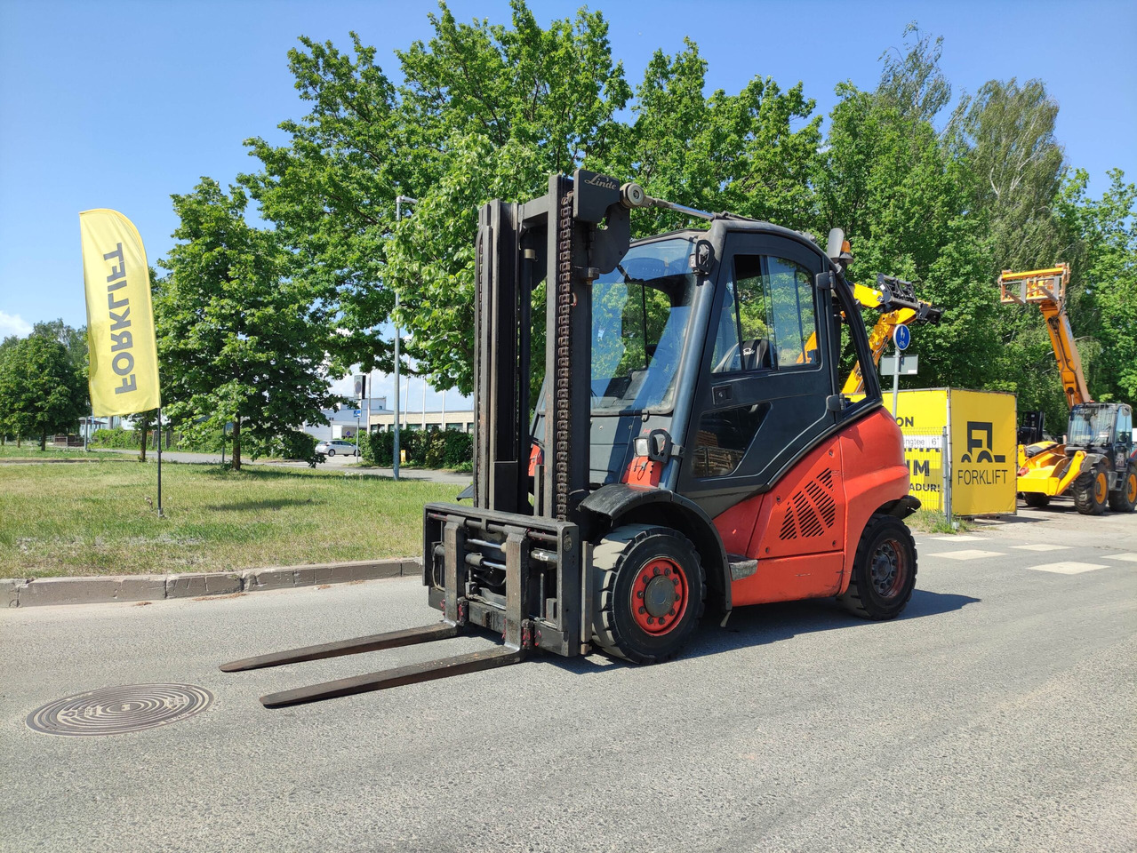 Linde H40D-01 - رافعة شوكية ديزل: صورة 1 Linde H40D-01 - رافعة شوكية ديزل: صورة 1