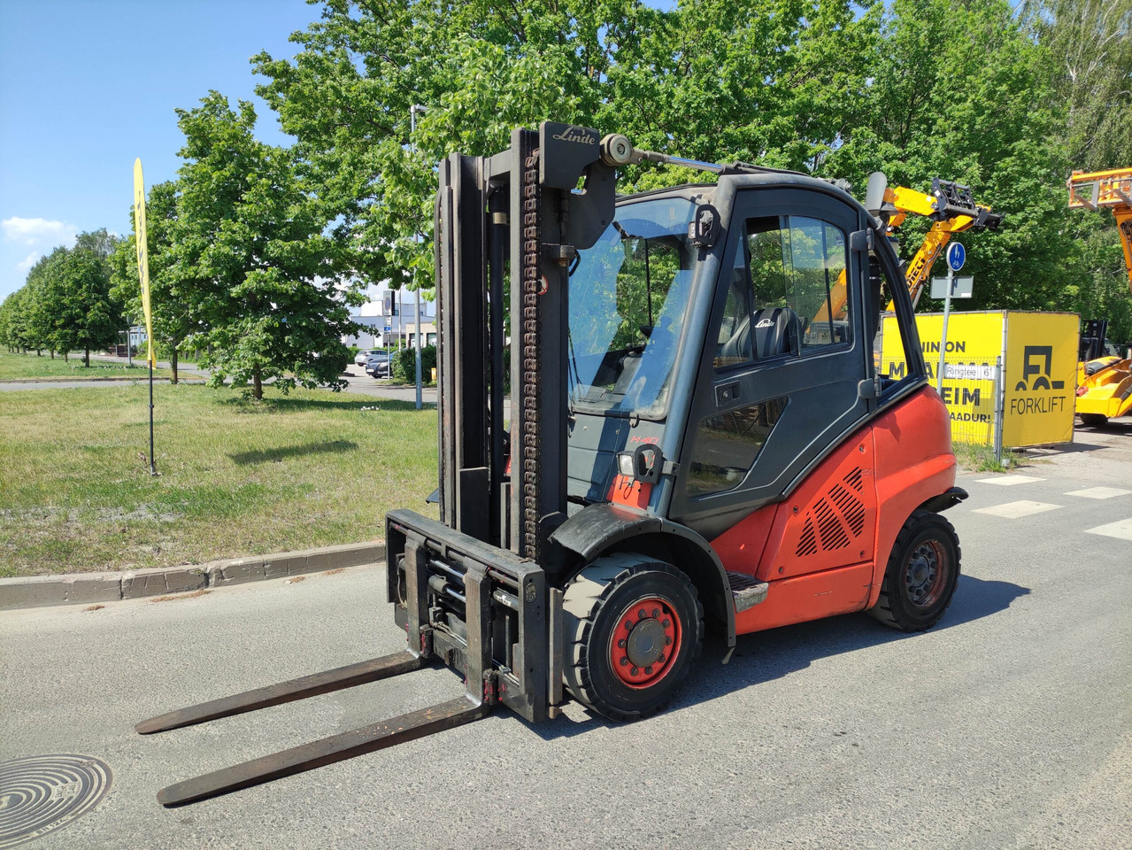 Linde H40D-01 - رافعة شوكية ديزل: صورة 4 Linde H40D-01 - رافعة شوكية ديزل: صورة 4