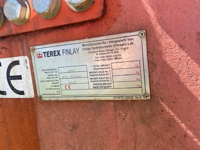 Terex Finlay 694T - فرازة: صورة 4 Terex Finlay 694T - فرازة: صورة 4