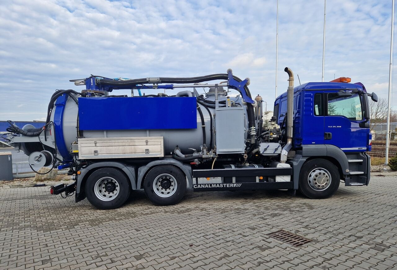 MAN TGS 26.360 - شاحنة الشفط: صورة 3 MAN TGS 26.360 - شاحنة الشفط: صورة 3