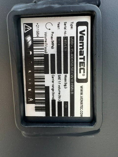 VemaTec New CW30 Bucket 650mm 400mm - بكت حفار - آلات البناء: صورة 3 VemaTec New CW30 Bucket 650mm 400mm - بكت حفار - آلات البناء: صورة 3