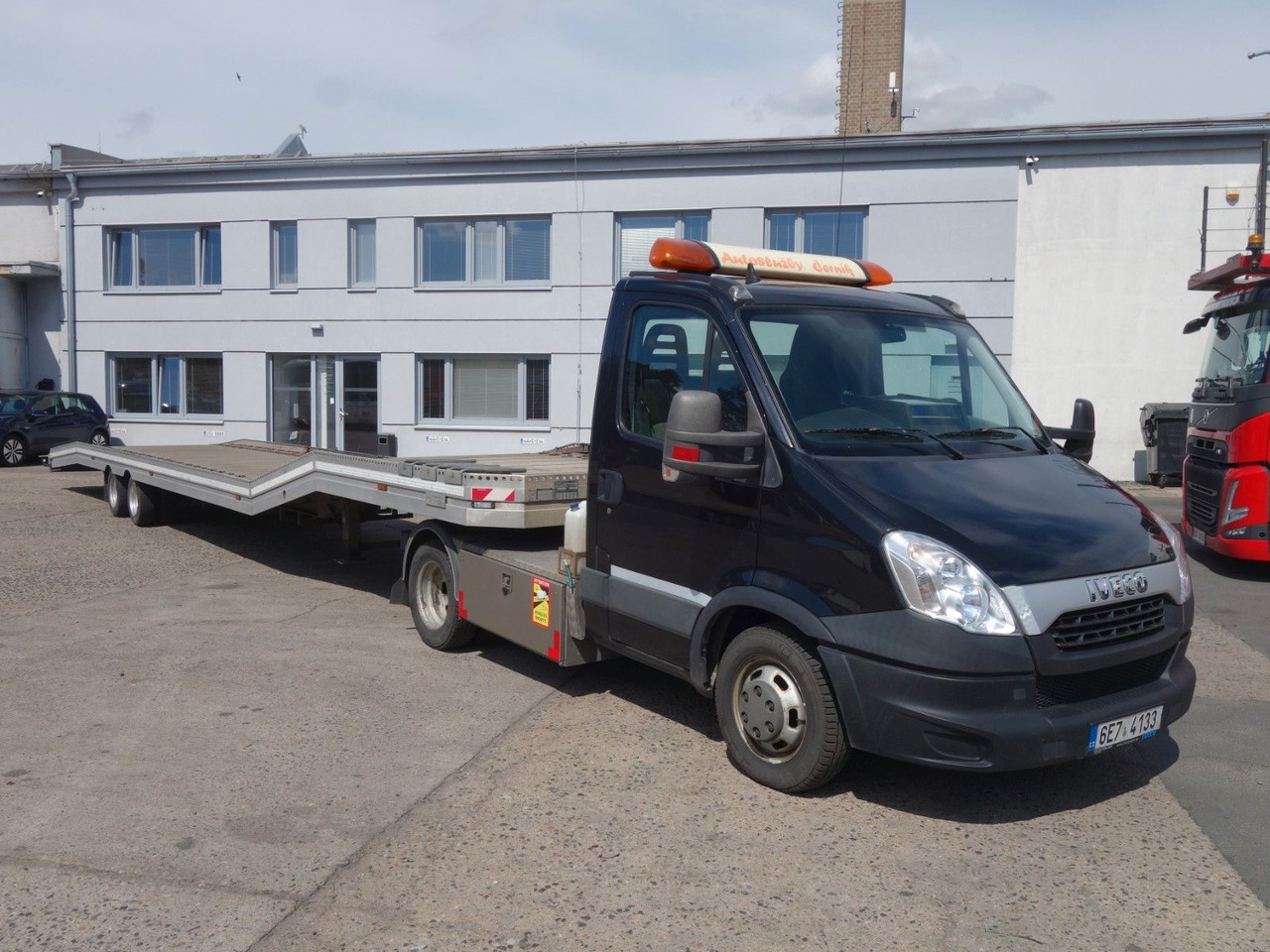 Iveco Daily 35C17 mit Anhänger für 3 PKW - شاحنة نقل سيارات شاحنة: صورة 3 Iveco Daily 35C17 mit Anhänger für 3 PKW - شاحنة نقل سيارات شاحنة: صورة 3