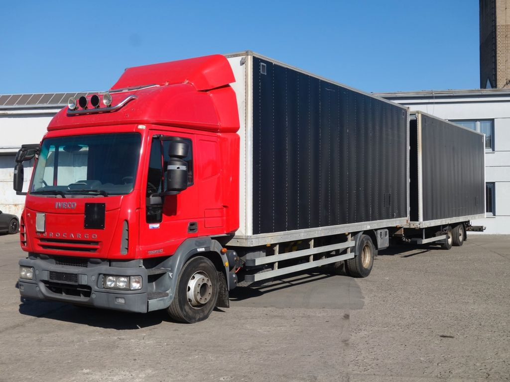 Iveco Eurocargo 150E30 mit Anhänger - شاحنة مقفلة: صورة 2 Iveco Eurocargo 150E30 mit Anhänger - شاحنة مقفلة: صورة 2