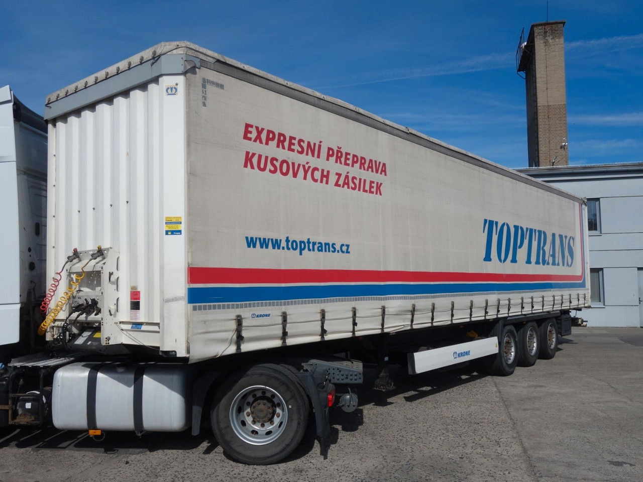 Krone SD Standard, Liftachse - نصف مقطورة ستارة: صورة 1 Krone SD Standard, Liftachse - نصف مقطورة ستارة: صورة 1