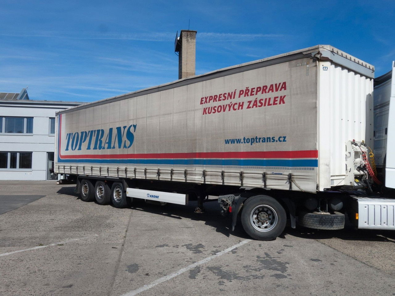 Krone SD Standard, Liftachse - نصف مقطورة ستارة: صورة 5 Krone SD Standard, Liftachse - نصف مقطورة ستارة: صورة 5