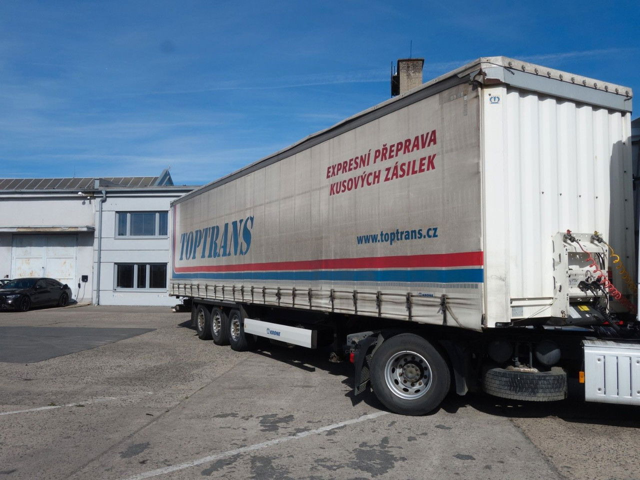 Krone SD Standard, Liftachse - نصف مقطورة ستارة: صورة 4 Krone SD Standard, Liftachse - نصف مقطورة ستارة: صورة 4