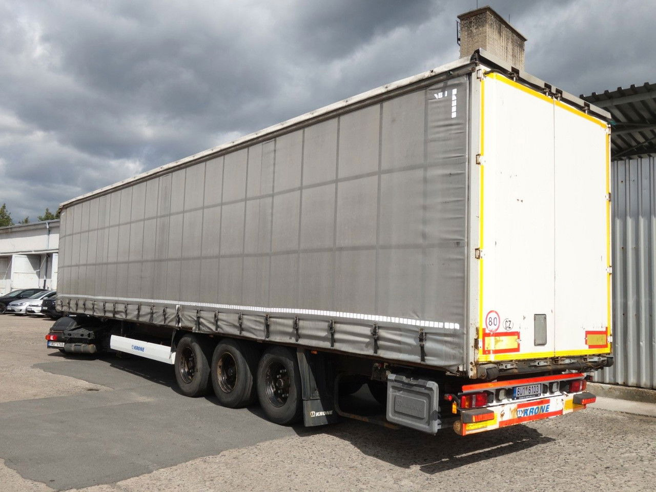 Krone SD Standard, Liftachse - نصف مقطورة ستارة: صورة 4 Krone SD Standard, Liftachse - نصف مقطورة ستارة: صورة 4