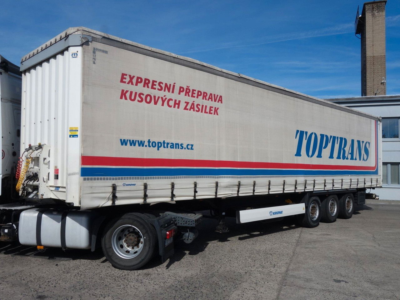 Krone SD Standard, Liftachse - نصف مقطورة ستارة: صورة 2 Krone SD Standard, Liftachse - نصف مقطورة ستارة: صورة 2