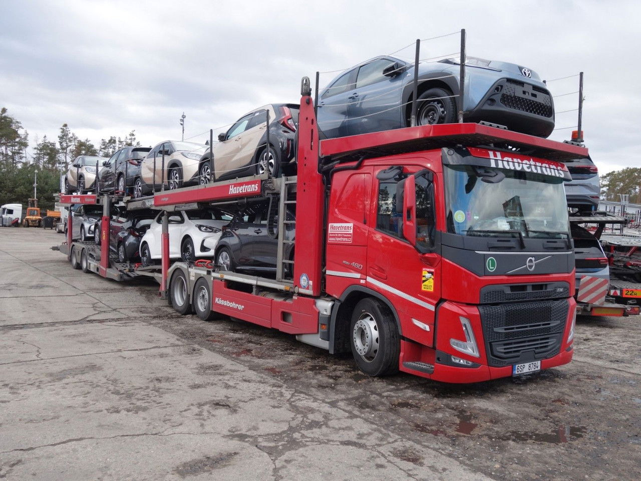 Volvo FM 460 6x2 Kassbohre Metago Pro / Intago tt, VDI - شاحنة نقل سيارات شاحنة: صورة 2 Volvo FM 460 6x2 Kassbohre Metago Pro / Intago tt, VDI - شاحنة نقل سيارات شاحنة: صورة 2