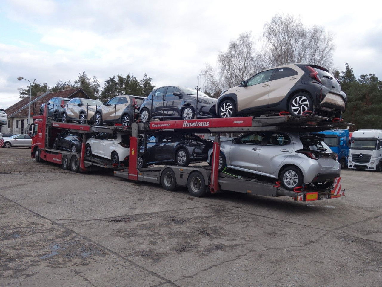 Volvo FM 460 6x2 Kassbohre Metago Pro / Intago tt, VDI - شاحنة نقل سيارات شاحنة: صورة 5 Volvo FM 460 6x2 Kassbohre Metago Pro / Intago tt, VDI - شاحنة نقل سيارات شاحنة: صورة 5