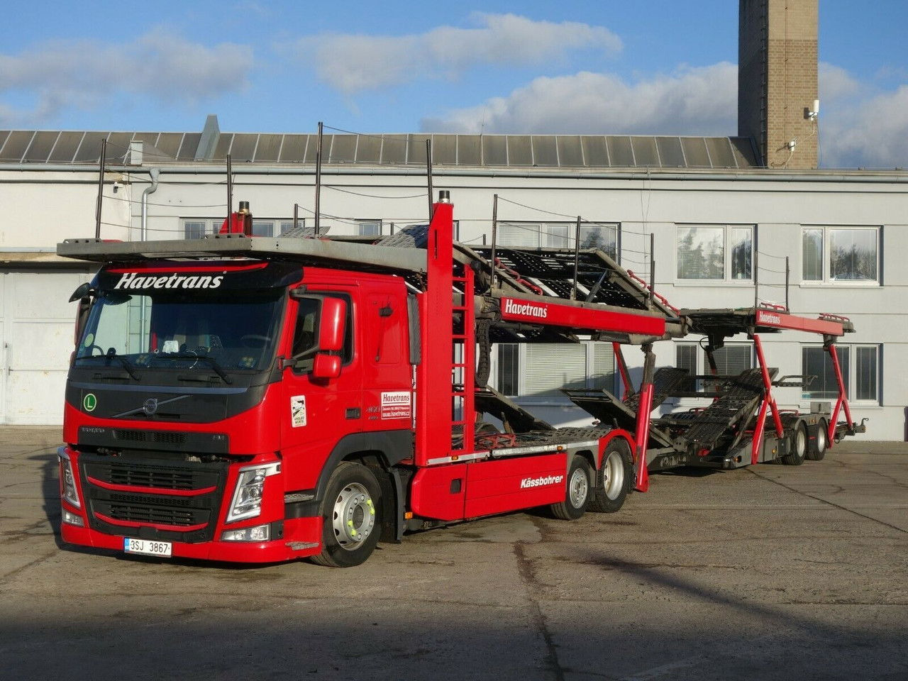 Volvo FM 460 FM13 6x2, Kässbohrer Metago/Supertrans - شاحنة نقل سيارات شاحنة: صورة 1 Volvo FM 460 FM13 6x2, Kässbohrer Metago/Supertrans - شاحنة نقل سيارات شاحنة: صورة 1