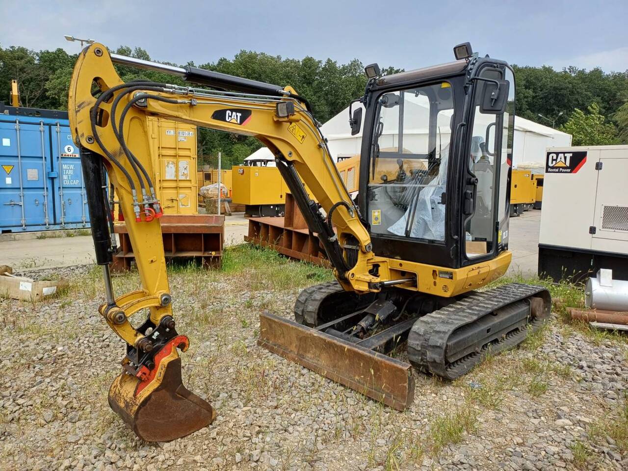 CAT 302.7DCR - حفار زحاف: صورة 1 CAT 302.7DCR - حفار زحاف: صورة 1