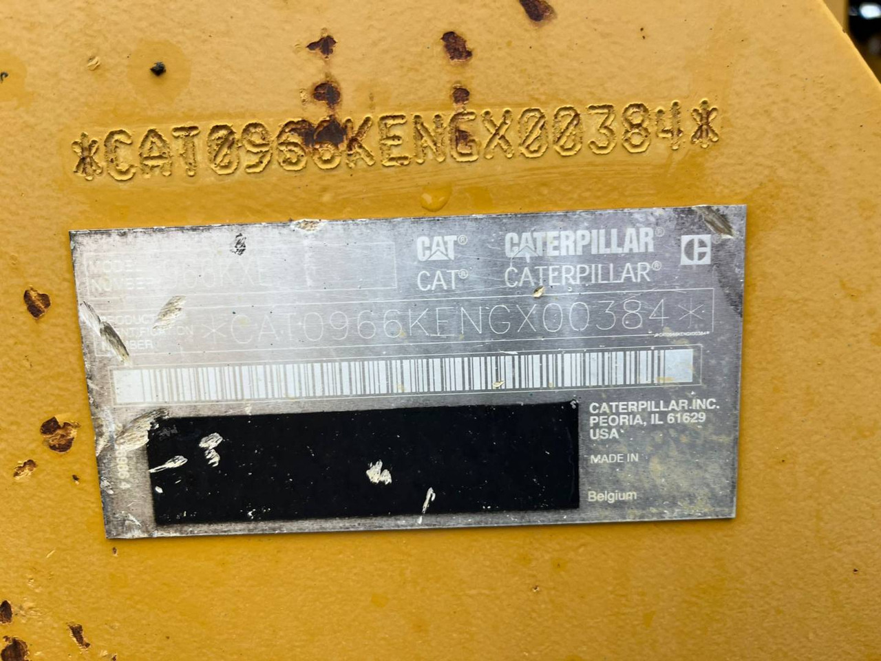 CAT 966KXE - اللودر بعجل: صورة 5 CAT 966KXE - اللودر بعجل: صورة 5