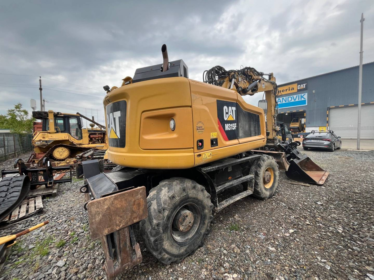 CAT M315F - حفارة دولاب: صورة 3 CAT M315F - حفارة دولاب: صورة 3