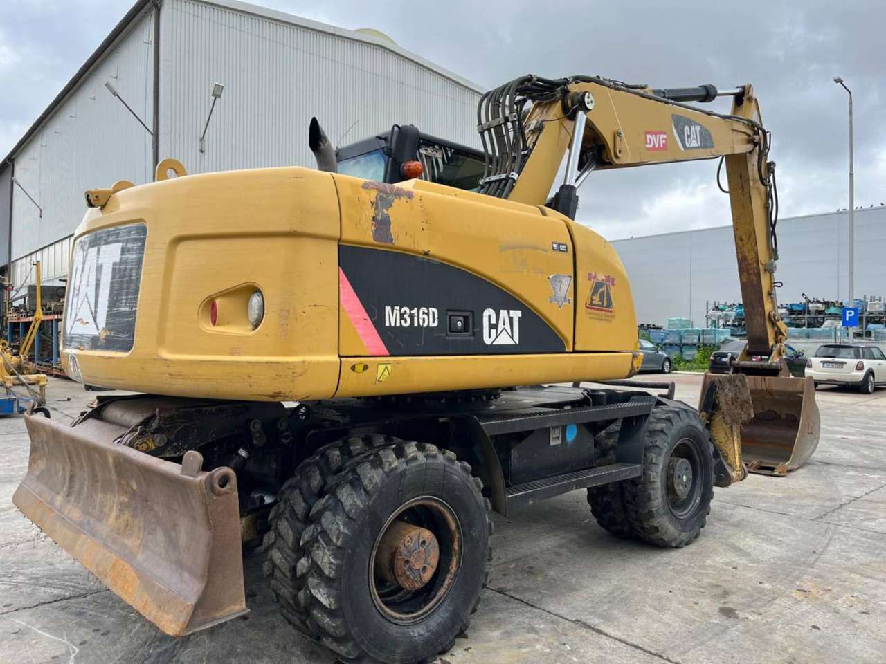 CAT M316D - حفارة دولاب: صورة 3 CAT M316D - حفارة دولاب: صورة 3