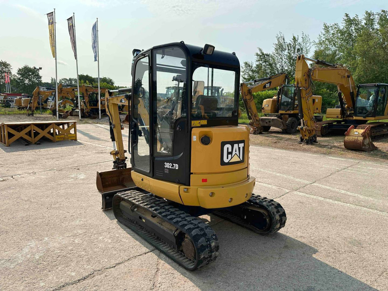 CAT 302.7DCR - حفار زحاف: صورة 4 CAT 302.7DCR - حفار زحاف: صورة 4