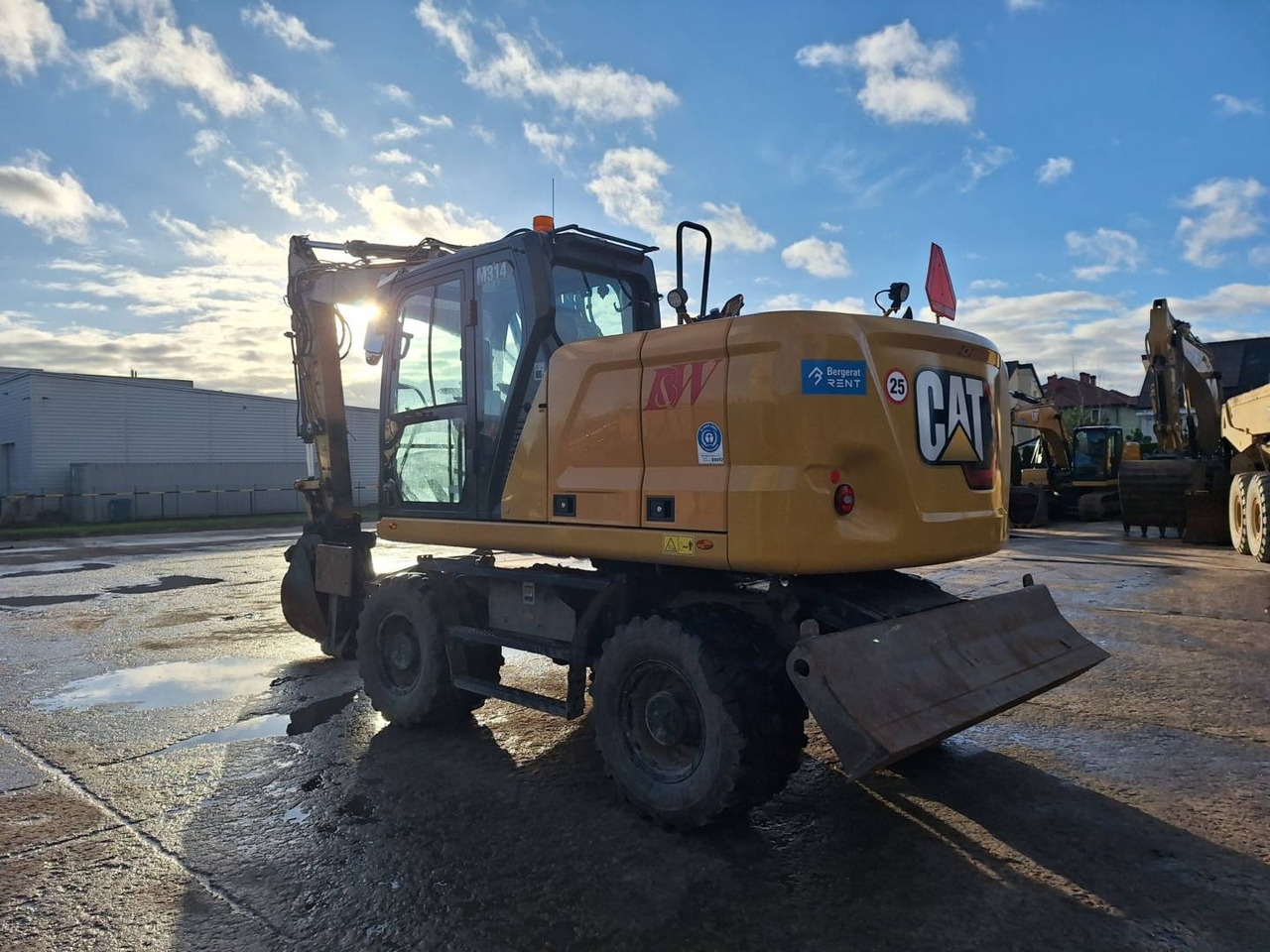 CAT M 314 - حفارة دولاب: صورة 4 CAT M 314 - حفارة دولاب: صورة 4