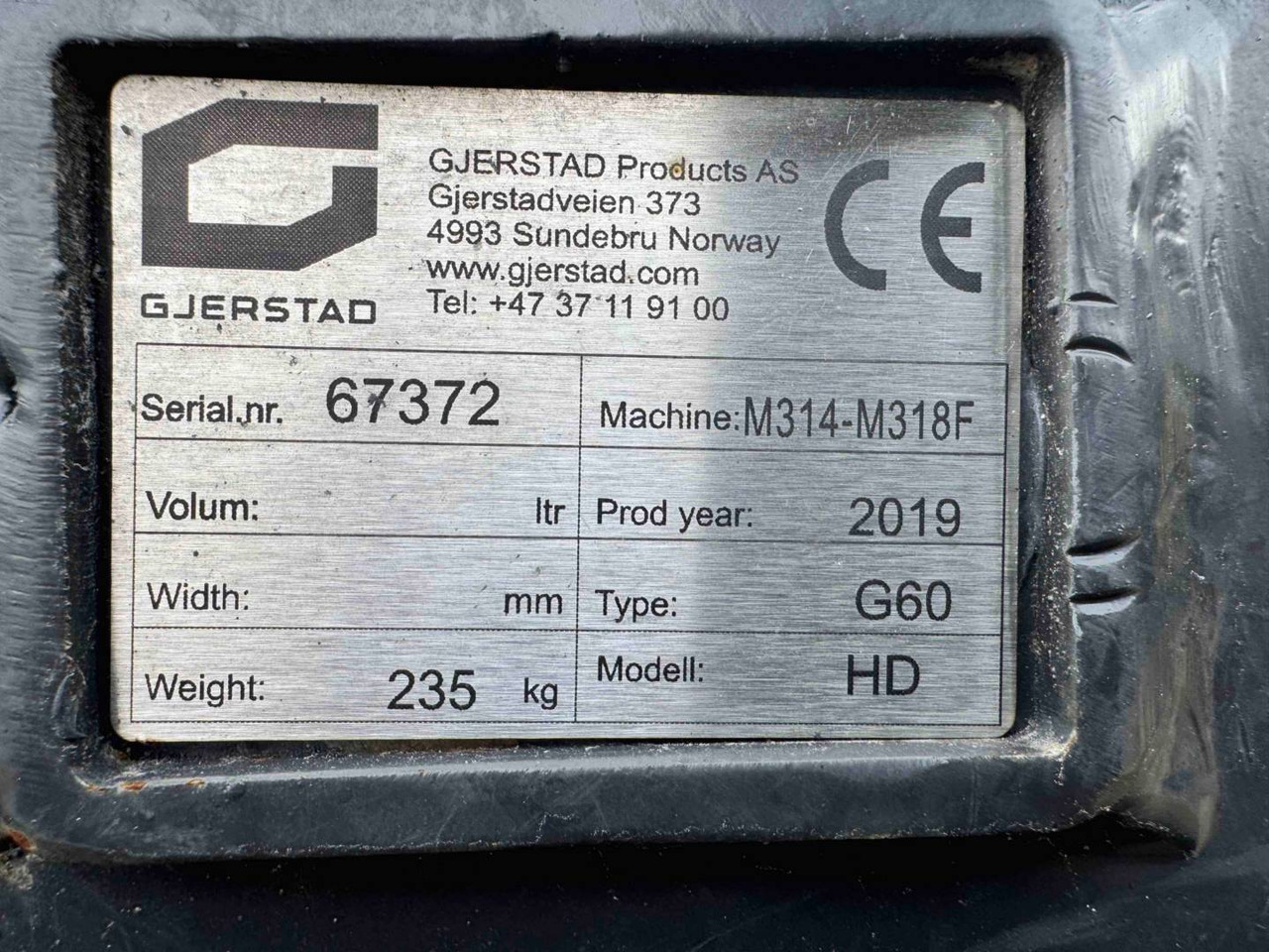 حفارة دولاب CAT M314F: صورة 21